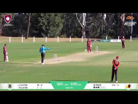 Bulls Masters First Grade Cricket -  Round 2 - University of Queensland v Sunshine Coast