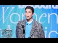 Benito Skinner Presents Charli XCX With The Powerhouse Award Billboard Women In Music 2024