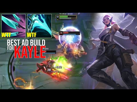THIS IS THE BEST AD KAYLE BUILD? | kayle 1v9