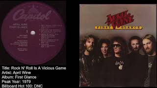 April Wine -Rock N&#39; Roll Is A Vicious Game