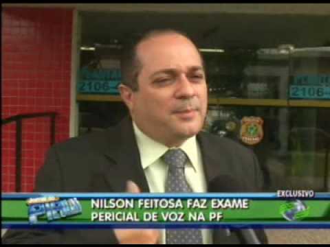 Nilson Feitosa acusado de mata Thallyne Teles faz exame pericial de voz