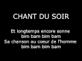 Chant Du Soir