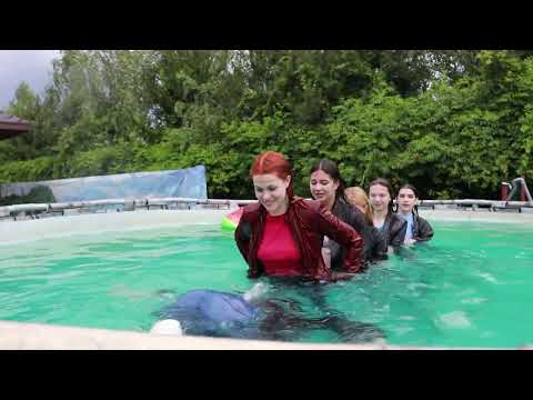 Wetlook Leather Jacket and Jeans in Pool