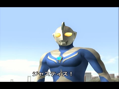 Sieu Nhan Game Play | Ultraman Justice vs Ultraman cosmos đánh nhau với quái vật
