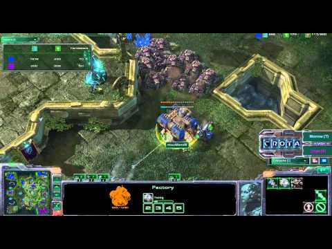 StarCraft 2 - SC228 - Morrow (T) vs jimpo (T) on Kulas Ravine Part 2