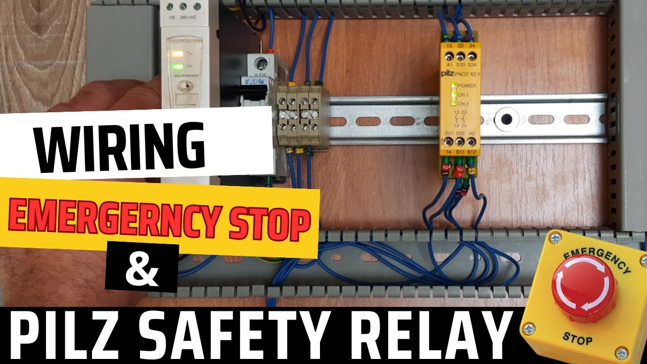 How To Wire Pilz Safety Relay. Step by Step Guide For Beginners