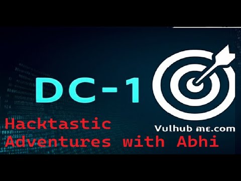 DC-1 Vulnhub Machine Full CTF Walkthrough | Easy CTF: DC-1 Vulnhub Solve Hindi Step by Step