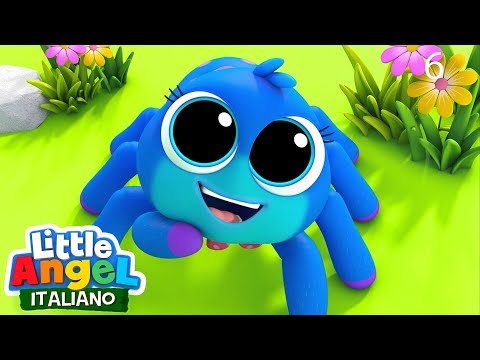 Whiskey il RAGNETTO è arrivato 😍🔴 Cartoni Animati & Canzoni Bambini | Little Angel Italiano