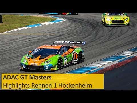 ADAC GT Masters Highlights Rennen 1 Hockenheim