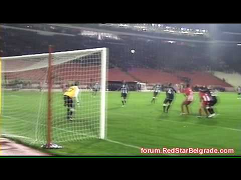 Crvena zvezda - mali partizan 1:2, gol