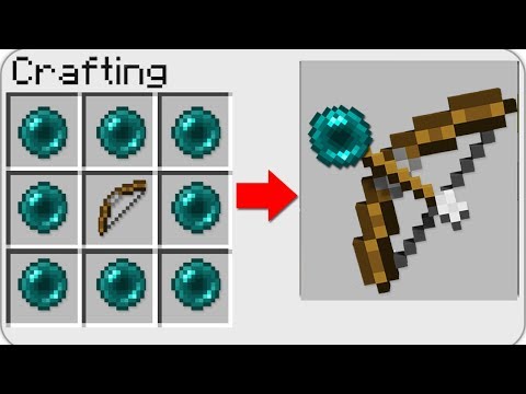 ReynChat - HOW TO CRAFT a TELEPORT BOW in Minecraft! SECRET RECIPE *OVERPOWERED*