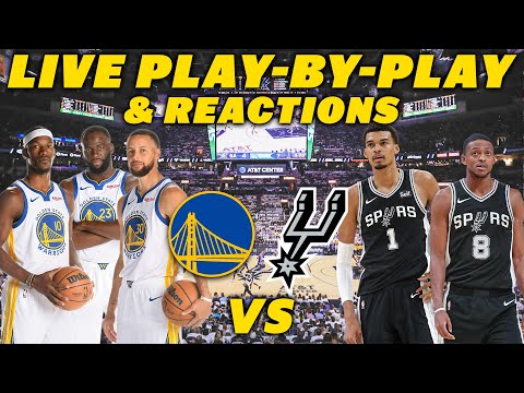 Golden State Warriors vs San Antonio Spurs | Live Play-By-Play & Reactions