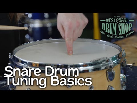 Snare Drum Tuning Lesson - Basics