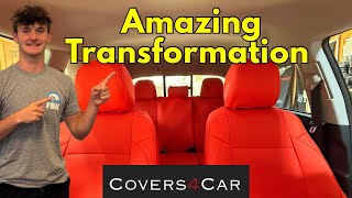 This Seat Cover Upgrade Completely Transformed My Toyota Tacoma
