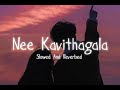 Nee Kavithaigala | lofi | Slowed and Reverb | Loflipmuz | #tamil song | #lofimusic For sleep