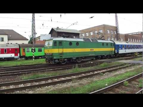 Peršing 162.006 na R 441 Excelsior opouští Žilinu [Full HD]