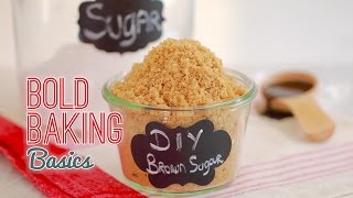 How to Make Brown Sugar – Gemma’s Bold Baking Basics Ep 17