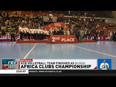 KCB volleyball club finish runners-up at 2026 Africa clubs championship in Cairo