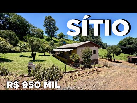 SÍTIO CASA FRUTAS ÁGUA LAVOURA GALPÃO EM SANTA CATARINA