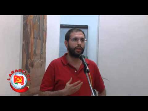 VII Congresso del PdCI di Roma -  Domenico Dursi (Sezione Universitaria)