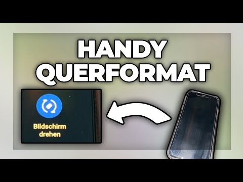 Handy auf Querformat einstellen - Android Tutorial