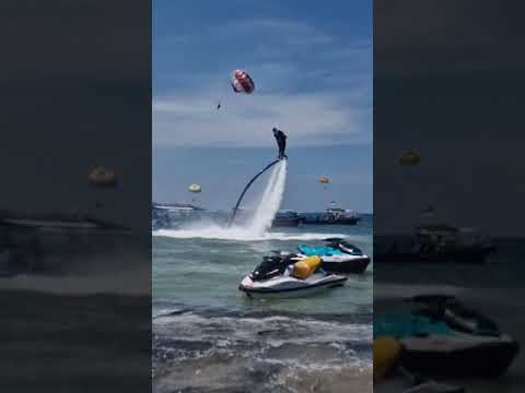 Tanisha Piplani in Bali ( indonesia)      Flying board