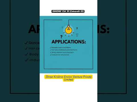 GINONIC CSA 20 (Ceteareth-20)