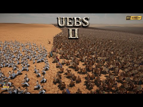 1,000,000 SPARTANS VS 10,000 CHUCK NORRIS - ULTIMATE EPIC BATTLE SIMULATOR 2 #uebs2 #games
