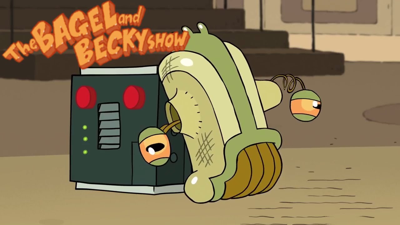 Evil Party Box Demonstration - Old Man Jenkinsbot's Workshop - The Bagel & Becky Show