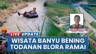 Wahana Fun Tubing di Wisata Banyu Bening Blora Jadi Primadona, Wisatawan Membeludak
