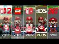 Evolution Of Mario Kart From SNES To Nintendo Switch 2 MarioKart World LEGO Movie
