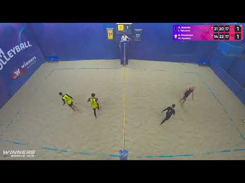 18:05 A. Bakotin / I. Yehorov - B. Moldovan / M. Kyselov 27.10.2022 | Winners Beach Volleyball