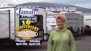 JAMATT RV 10TH ANNIVERSARY SALE