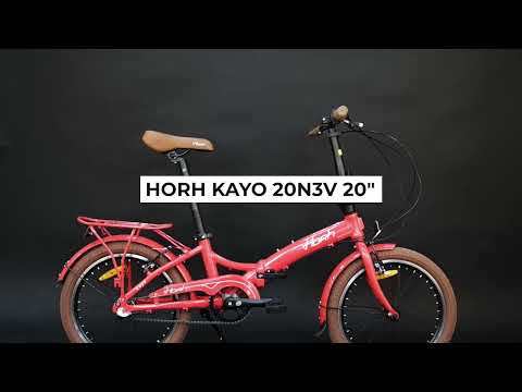 Велосипед HORH KAYO 20N3V 20" (2024) Red