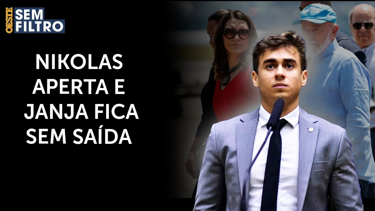 Nikolas Ferreira critica Janja e pede investigação de gastos milionários