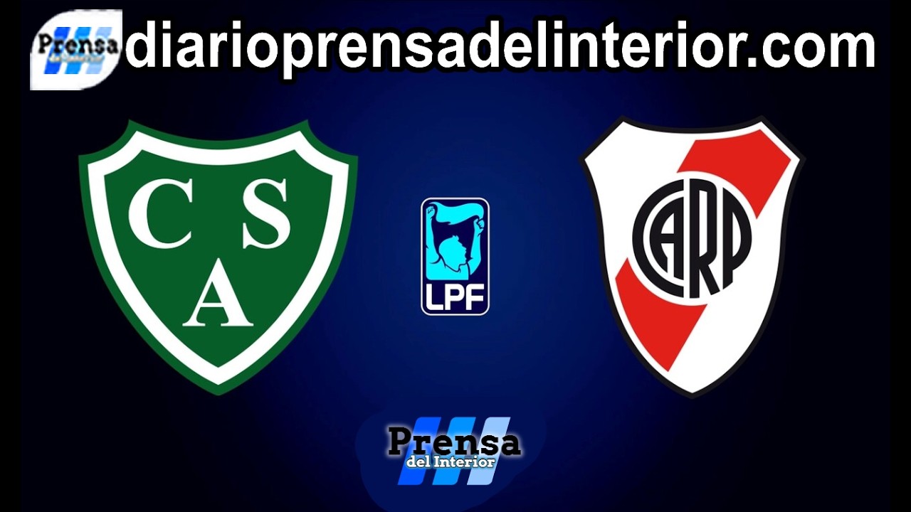 Sarmiento vs. River Plate en vivo | Liga Profesional 2026
