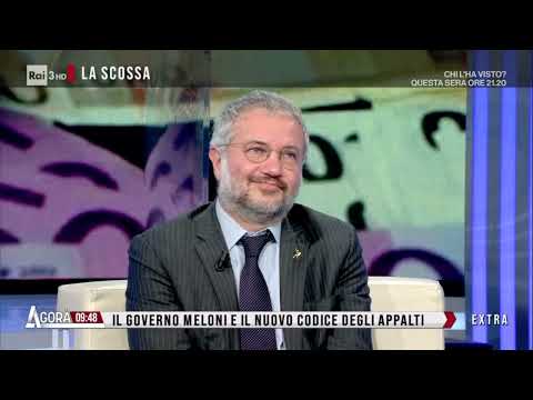 Michele Gubitosa ospite ad Agorà - Rai 3 - 29/03/2023
