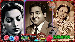 Download lagu SURAIYA with RAFI Film DASTAN 1 Mohabbat Barha Ke ... mp3