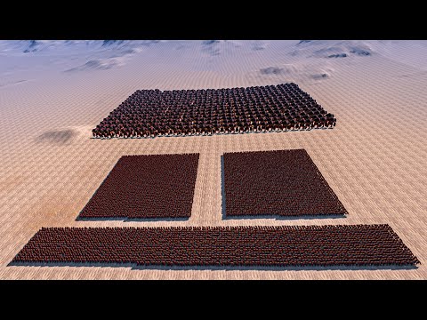 25000 SPARTANS vs 1000 GIANT DEMONS - Ultimate Epic Battle Simulator UEBS