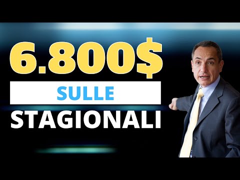 The Trading Show – (Week 10 2021) 6.800$ sulle stagionali