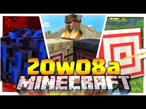 NOVITA' IN ARRIVO: TARGET, BIOMI e RESPAWN? - Minecraft ITA SNAPSHOT 20w08a