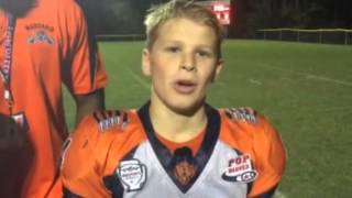 Mandarin Tigers PeeWee 2015 Postgame