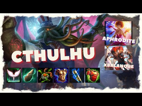 Smite Classic RANKED Joust Cthulhu Support Gameplay | Dive Supports Are Meta!