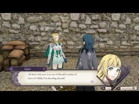 Fire Emblem Three Houses- Giving Ingrid Her Post-Timeskip Appearance