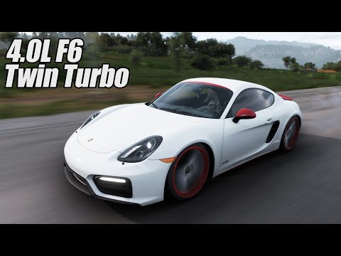 Forza Horizon 5 - Porsche Cayman 4.0L F6 TT Swap Gameplay