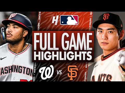 샌프란시스코 VS 워싱턴 3:4 MLB 하이라이트