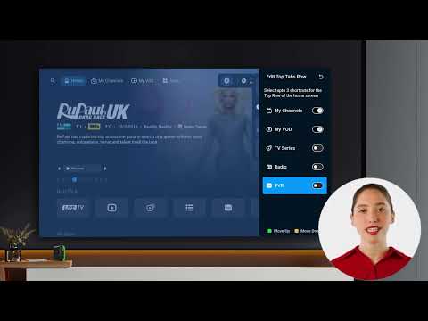 Home Screen Top Tabs Customization