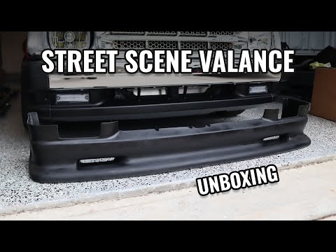 Unboxing the Street Scene Valance for Mazda B2000 B2200