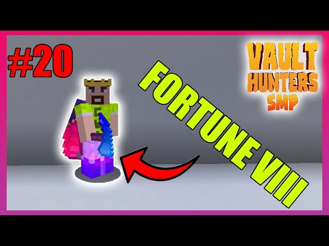 How I Got A Fortune 8 Pickaxe! - Minecraft Vault Hunters SMP eps 20