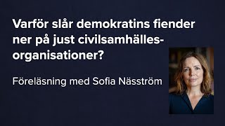 Varför slår demokratins fiender ner på just civilsamhällesorganisationer?